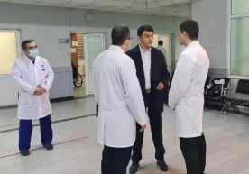 Янги вазир ярим тунда шифохоналарга борди фото
