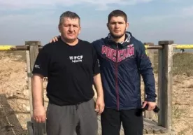 Ҳабибнинг отаси Макгрегорни кечирди фото