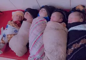 Afg‘onistonda ayol besh egizak farzandni dunyoga keltirdi фото