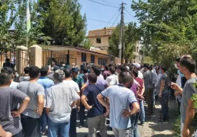 Учтепа туманидаги учта маҳалла аҳолиси Тошкент вилояти таркибига ўтишга қарши фото