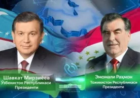 Президентлар бир-бирини самимий қутлаб, эзгу тилаклар билдиришди фото