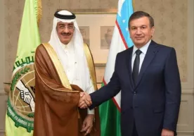 Shavkat Mirziyoyev Islom taraqqiyoti banki prezidenti bilan uchrashdi фото