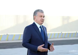 «Қўрқиб кетдим» – Шавкат Мирзиёев машинада Тошкентни айланганини айтди фото