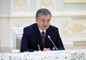 Шавкат Мирзиёев Россия мудофаа вазирини қабул қилди (фото) фото