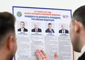 Россия президенти сайловида овоз берганлар 25% дан ошди фото