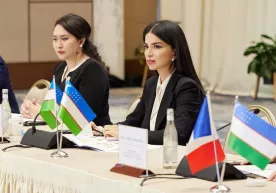 Saida Mirziyoyeva xorijlik pedagoglar bilan uchrashdi фото