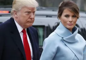 Дональд Трампнинг рафиқаси у билан суратга тушишни истамади (видео) фото