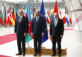 Pashinyan va Aliyev Bryusseldagi muzokaralarda muvaffaqiyatga erishdi фото