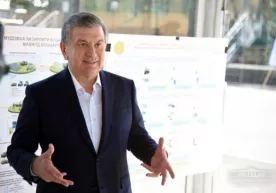 Shavkat Mirziyoyev Toshkent shahridagi harbiy qismga tashrif buyurdi (foto) фото