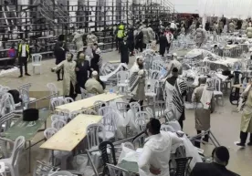 Isroilda sinagoga tribunasi qulab tushdi (video) фото