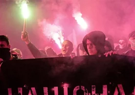 Зеленский офиси олдидаги тартибсизликларда Порошенко айбланди фото