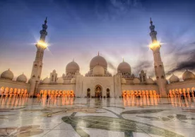Shayx Zayd masjidini ziyorat qilgan mashhurlar (foto) фото