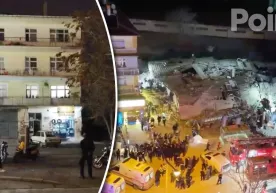 В районе Конья в Турции обрушился четырехэтажный дом (видео) фото