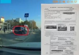 UZB рақамли Toyota ҳайдовчиси қарама-қарши йўналишда ҳаракатлангани учун жаримага тортилди фото