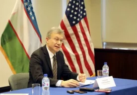 Ўзбекистон Президентининг махсус вакили АҚШ элчиси билан Афғонистондаги вазиятни муҳокама қилди фото