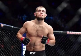 Хабиб Нурмагомедов UFC'да ўтказган 11та жангининг барчасида 100 фоизлик натижа кўрсатган илк жангчи бўлди фото