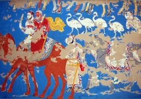 Koguryo elchisi Samarqandga kelganmi? (foto) фото