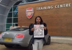 “Arsenal” futbolchisi onasini ko‘chaga haydadi фото