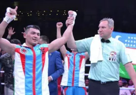 Азизбек Абдуғофуров WBC Silver камарини муносиб ҳимоя қилди фото