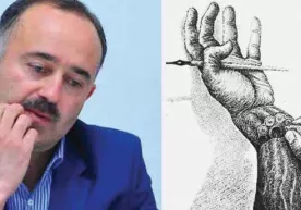 Журналист Бабаянни қалам билан ўққа тутди фото