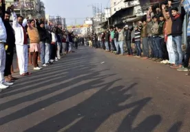 Hindistonda 25 mln kishi ishtirokida namoyish bo‘lib o‘tdi фото