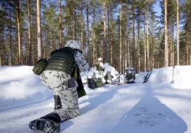 Финляндия Россия билан чегара яқинида кенг кўламли ҳарбий машғулотларни бошлади фото
