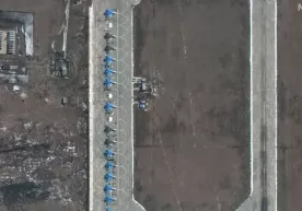 Rostov yaqinidagi aerodromga dronlar hujum qildi фото