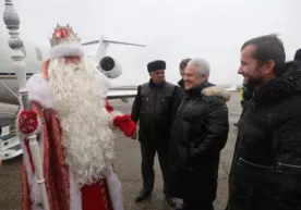 Россиянинг бош Қорбобоси Чеченистонга келди фото