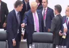 Трамп Испания бош вазирига ўрнини “кўрсатиб қўйди” (видео) фото