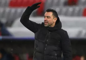 Xavi alam ustida “Barselona” yulduzlarini haydayapti фото