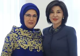 Ziroat Mirziyoyeva Turkiyaning birinchi xonimi bilan uchrashdi (foto) фото