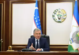 Президент фойдали қазилмалар бўйича тақдимот билан танишди фото