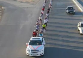 Nukusdagi to‘yda kelin-kuyovga velosipedlar korteji hamrohlik qildi (video) фото
