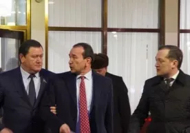 «Byaxkelingchi, Ozodaka». G‘aniyev, Nazarbekov va Allamjonov aks etgan surat ijtimoiy tarmoqlarda memga aylandi фото
