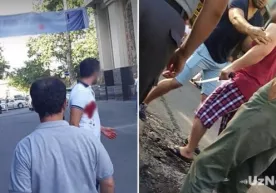 “Малика” савдо мажмуаси ҳудудида "пичоқбозлик" рўй берди (фото, видео) фото
