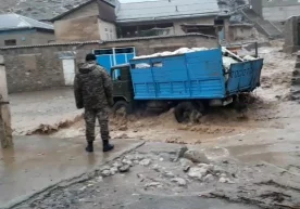Қашқадарё вилоятининг бир нечта туманларида сел келди фото