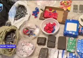 Toshkentda 8,3 kg giyohvandlik vositalarini saqlab kelayotgan shaxs ushlandi (video) фото