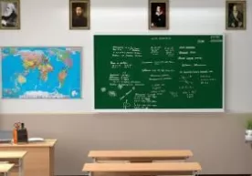 Nima uchun maktab doskalari yashil rangda? фото