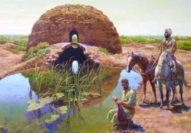 Sardoba – tut, o‘rik novdalari va qo‘y suti qo‘shilgan loy mo‘’jizasi фото