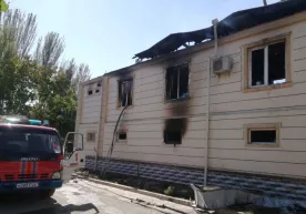 Андижондаги хонадонларнинг бирида ёнғин чиқди фото