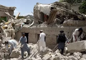 Afg‘onistonda kuchli zilzila oqibatida halok bo‘lganlar soni keskin ortmoqda фото