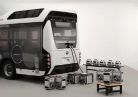 Toyota ва Honda табиий офатларда ёрдам берадиган автобус-электростанцияни яратди фото