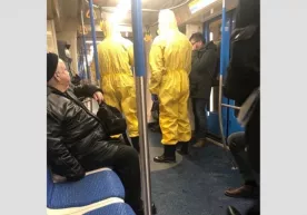 Москва метрополитени коронавирус ҳақидаги «пранк»лар юзасидан полицияга шикоят қилди (фото, видео) фото