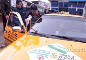 Zarafshonda har juma tekin taksi qatnaydigan boʻldi фото