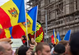 Молдовада мухолифатдаги “Шор” партияси ҳукуматга қарши янги митингга чиқди фото