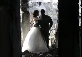 Suriyada bir yo‘la 550 juftlikning to‘yi o‘tkazildi фото