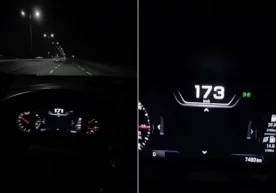 Тошкентда ҳайдовчи Malibu 2 автомобилини 173 км/соат тезликда бошқарди фото