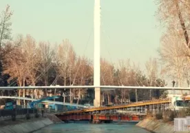 Тошкентда Ўзбекистондаги илк осма кўприк очилади (видео) фото