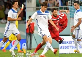 Етакчи футболчиларимиз ва Инилиеев Эктор Купернинг дебюти ҳақида фото