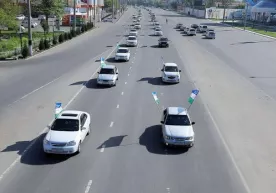 Toshkentda avtomarafon o‘tkazildi (foto) фото